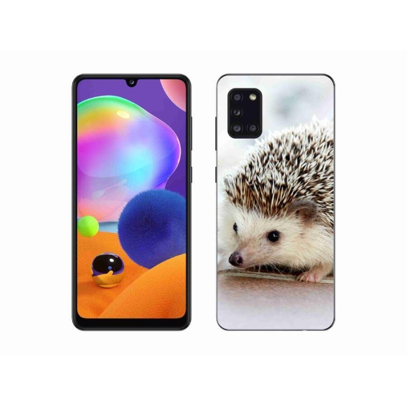 Gélové puzdro mmCase na mobil Samsung Galaxy A31 - ježko