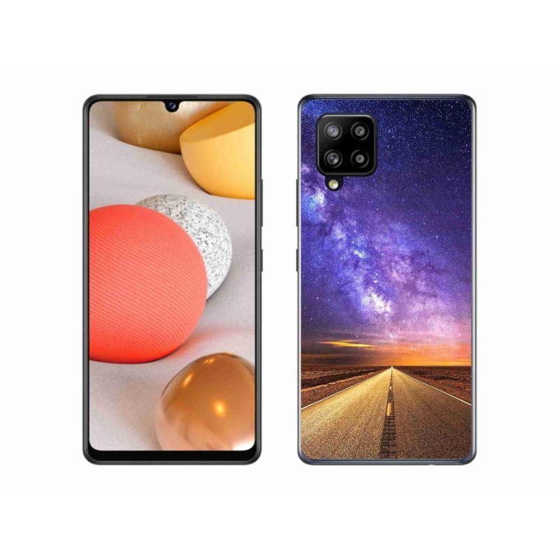 Gélové puzdro mmCase na mobil Samsung Galaxy A42 5G - americká cesty