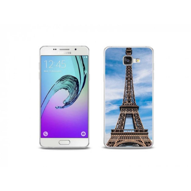 Gélové puzdro mmCase na mobil Samsung Galaxy A5 (2016) - Eiffelova veža 4