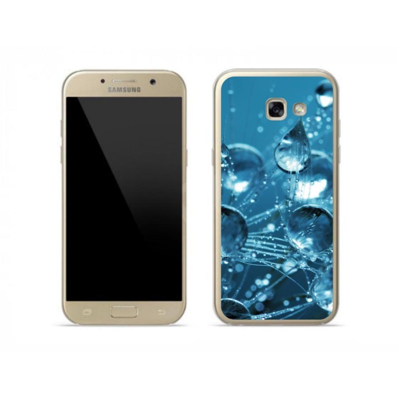 Gélové puzdro mmCase na mobil Samsung Galaxy A5 (2017) - kvapky vody