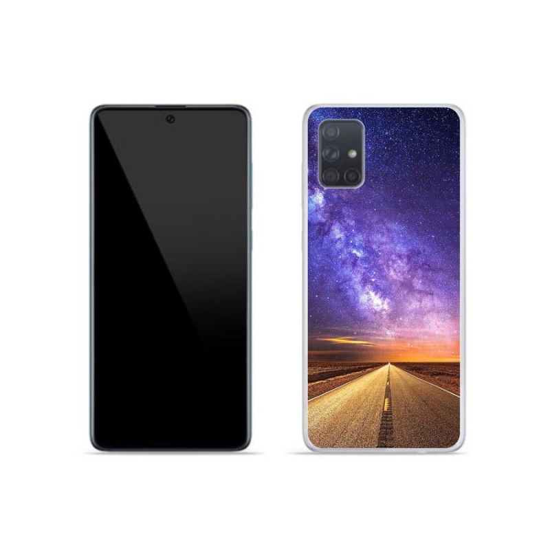 Gélové puzdro mmCase na mobil Samsung Galaxy A51 - americká cesty