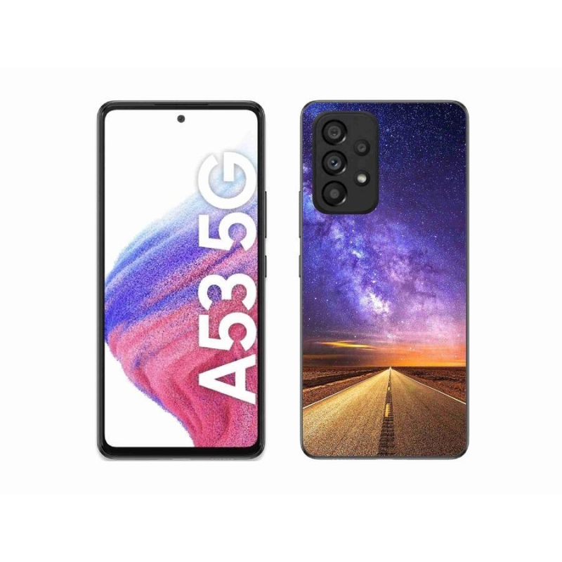 Gélové púzdro mmCase na mobil Samsung Galaxy A53 5G - americká cesta