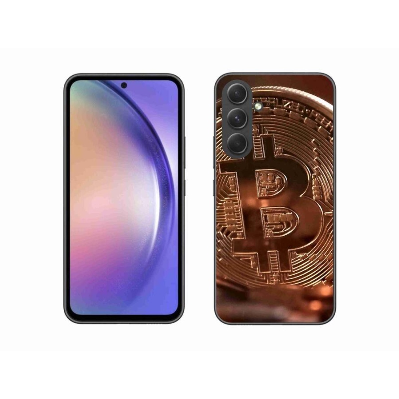 Gélové puzdro mmCase na mobil Samsung Galaxy A54 5G - bitcoin