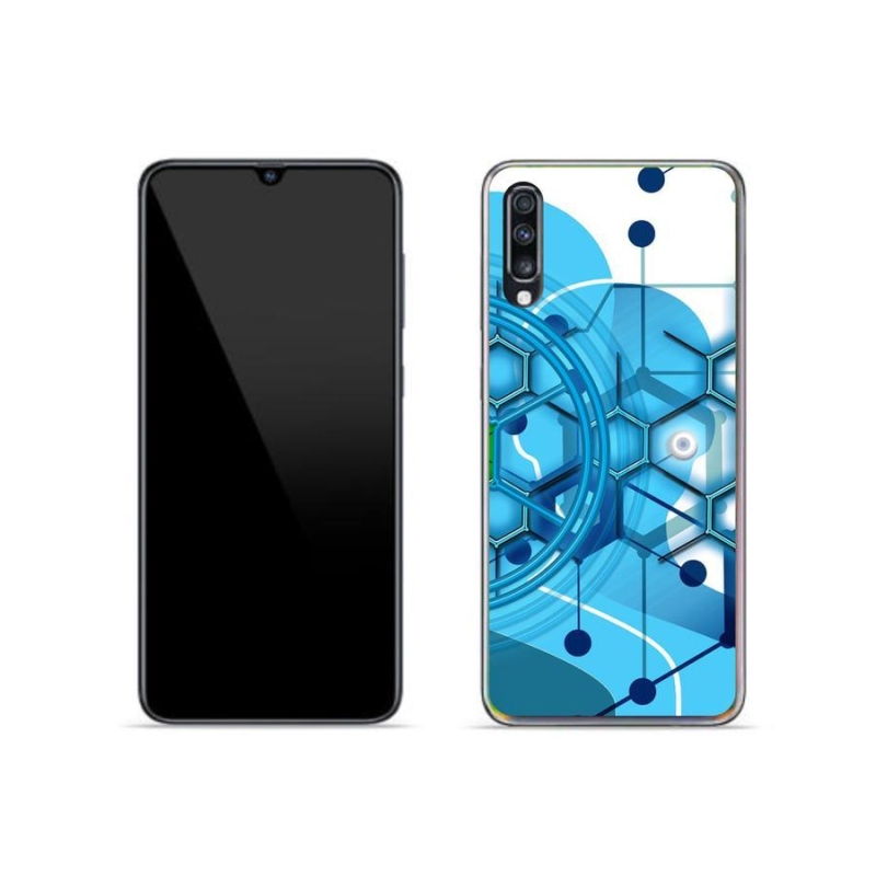 Gélové puzdro mmCase na mobil Samsung Galaxy A70 - abstraktné vzor 2