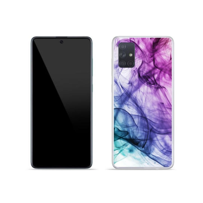 Gélové puzdro mmCase na mobil Samsung Galaxy A71 - abstraktné vzor