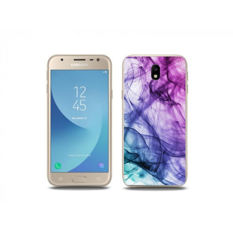 Gélové puzdro mmCase na mobil Samsung Galaxy J3 (2017) - abstraktné vzor