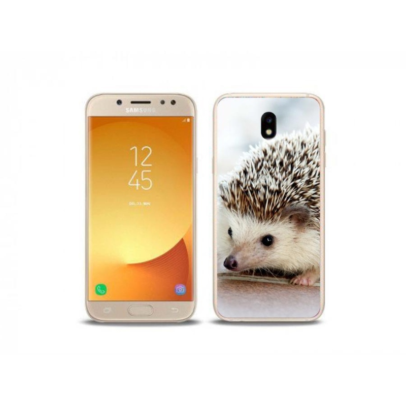 Gélové puzdro mmCase na mobil Samsung Galaxy J5 (2017) - ježko