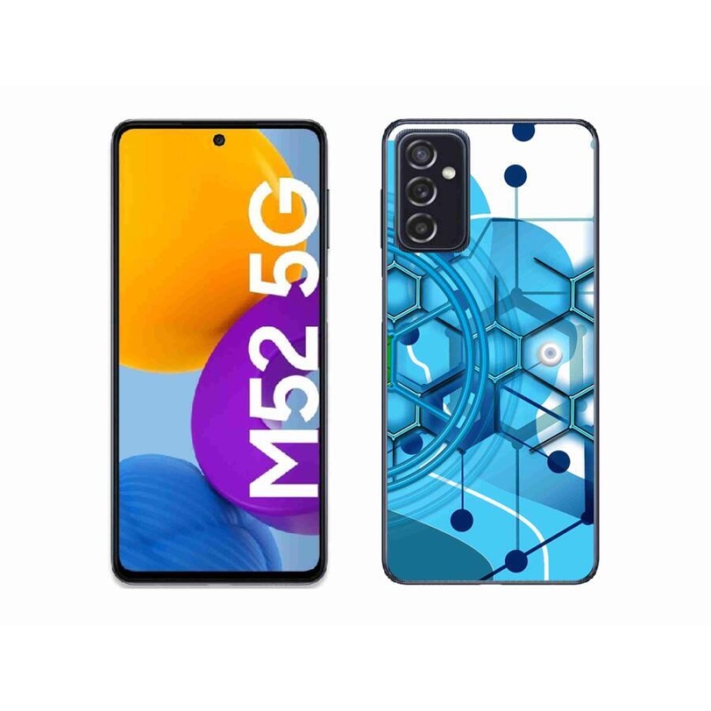 Gélové puzdro mmCase na mobil Samsung Galaxy M52 5G - abstraktné vzor 2