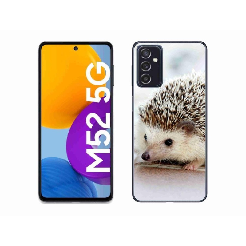 Gélové puzdro mmCase na mobil Samsung Galaxy M52 5G - ježko