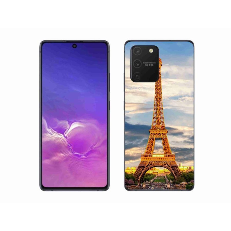 Gélové puzdro mmCase na mobil Samsung Galaxy S10 Lite - Eiffelova veža 3