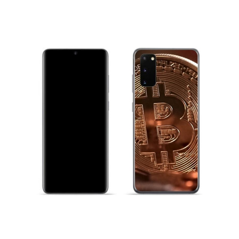 Gélové puzdro mmCase na mobil Samsung Galaxy S20 - Bitcoin