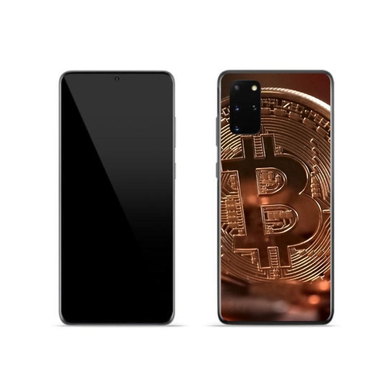 Gélové puzdro mmCase na mobil Samsung Galaxy S20 Plus - Bitcoin