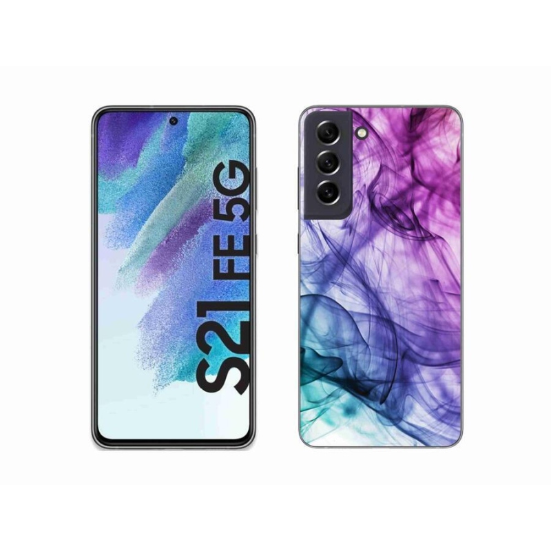 Gélové púzdro mmCase na mobil Samsung Galaxy S21 FE 5G - abstraktný vzor