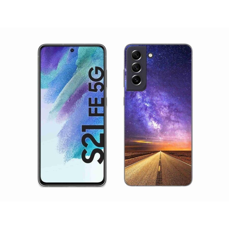 Gélové púzdro mmCase na mobil Samsung Galaxy S21 FE 5G - americká cesta