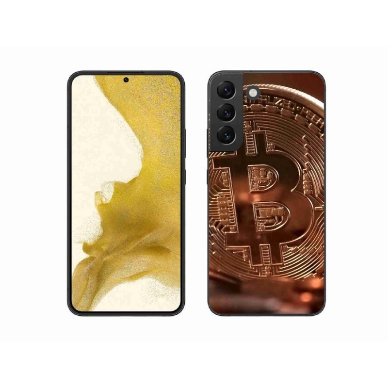 Gélové púzdro mmCase na mobil Samsung Galaxy S22+ 5G - bitcoin