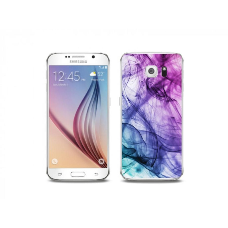 Gélové puzdro mmCase na mobil Samsung Galaxy S6 - abstraktné vzor