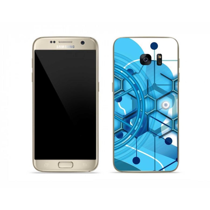 Gélové puzdro mmCase na mobil Samsung Galaxy S7 - abstraktné vzor 2