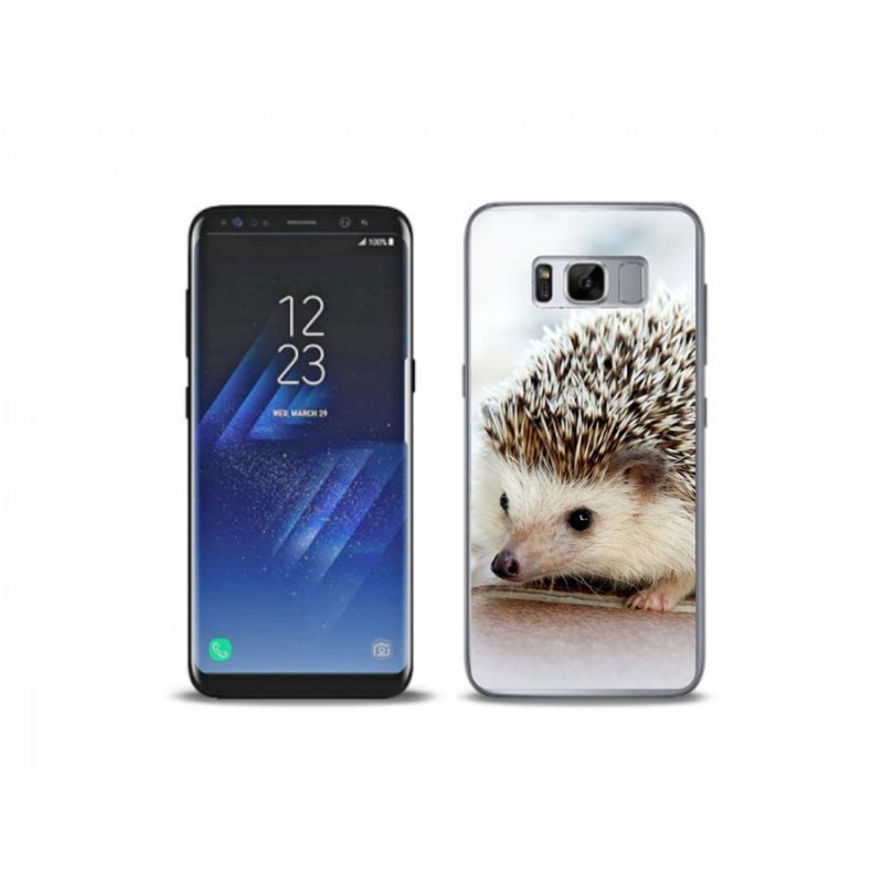 Gélové puzdro mmCase na mobil Samsung Galaxy S8 Plus - ježko