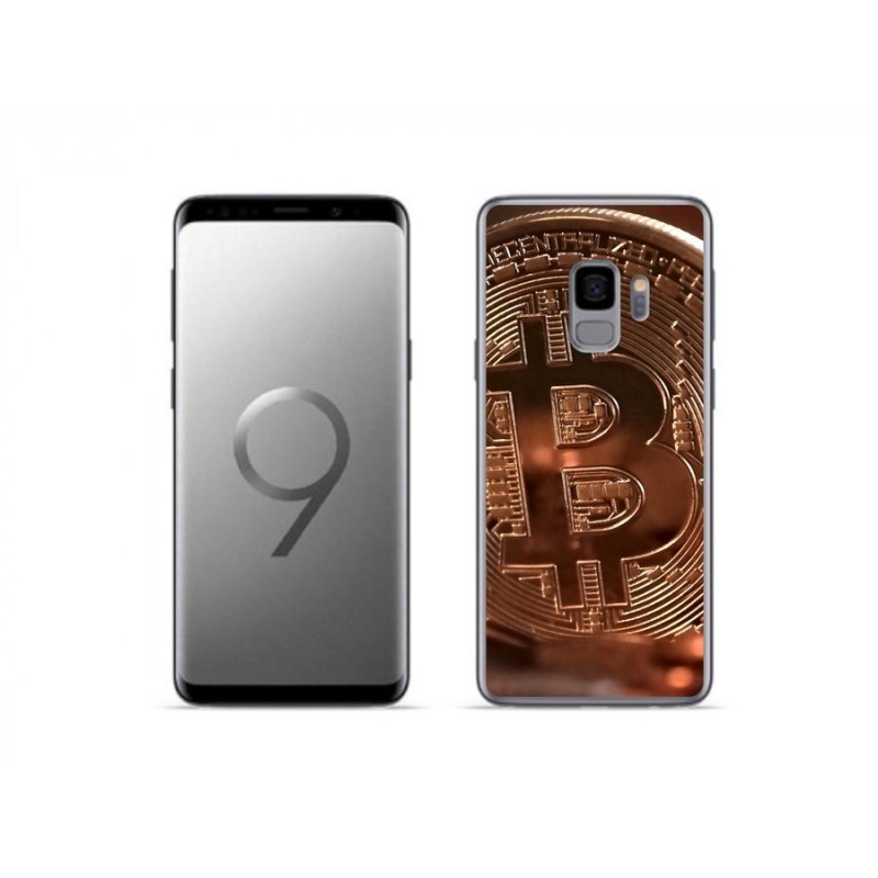 Gélové puzdro mmCase na mobil Samsung Galaxy S9 - Bitcoin