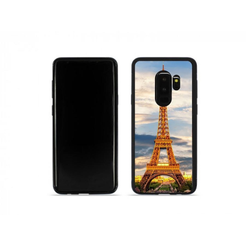 Gélové puzdro mmCase na mobil Samsung Galaxy S9 Plus - Eiffelova veža 3