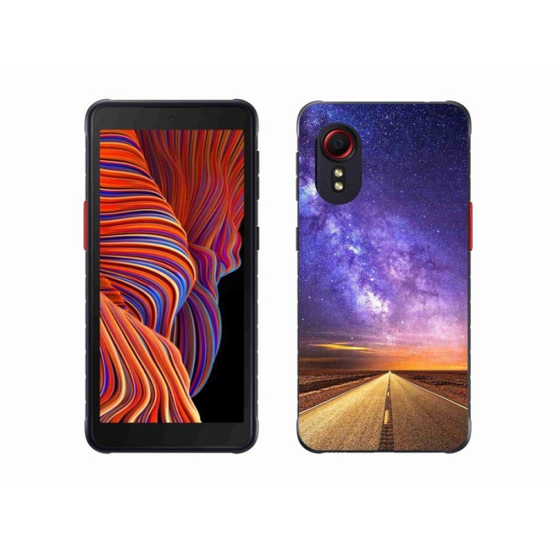 Gélové puzdro mmCase na mobil Samsung Galaxy Xcover 5 - americká cesty