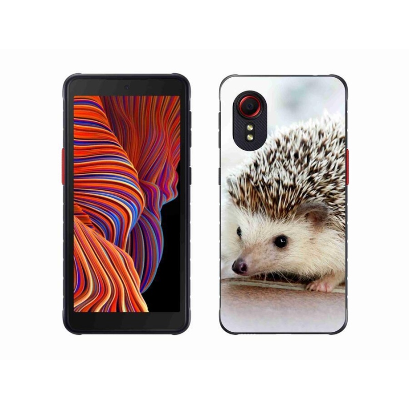 Gélové puzdro mmCase na mobil Samsung Galaxy Xcover 5 - ježko