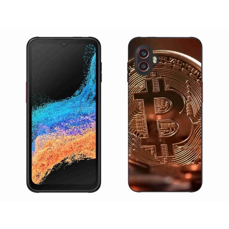 Gélové puzdro mmCase na mobil Samsung Galaxy Xcover 6 Pro - bitcoin