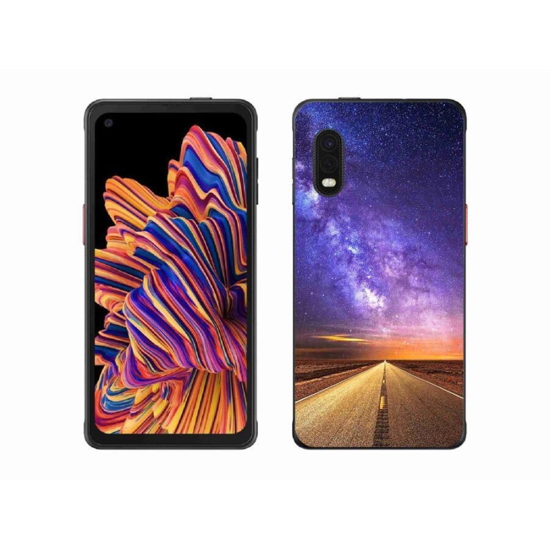 Gélové puzdro mmCase na mobil Samsung Galaxy Xcover Pro - americká cesty