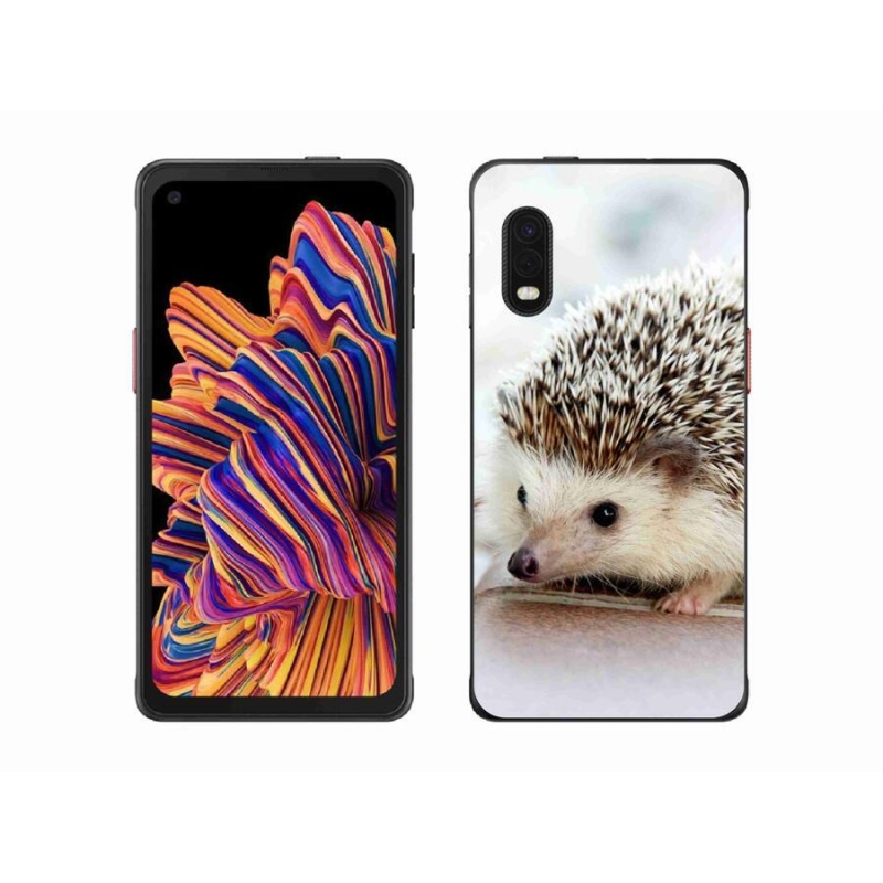 Gélové puzdro mmCase na mobil Samsung Galaxy Xcover Pro - ježko