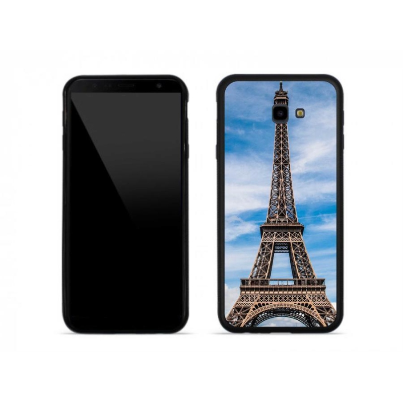 Gélové puzdro mmCase na mobil Samsung J4 Plus - Eiffelova veža 4
