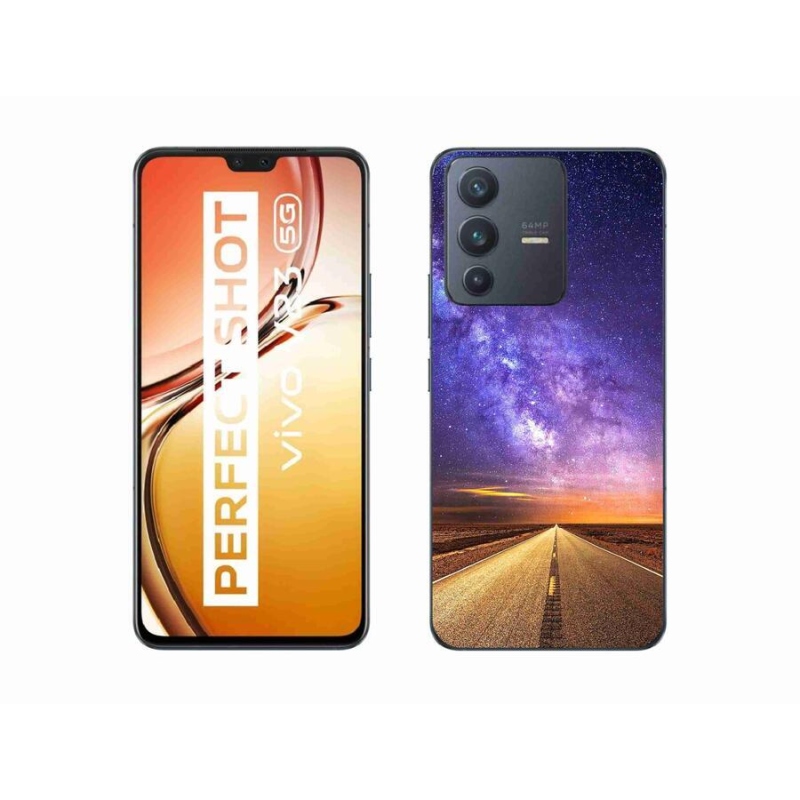 Gélové puzdro mmCase na mobil Vivo V23 5G - americká cesta