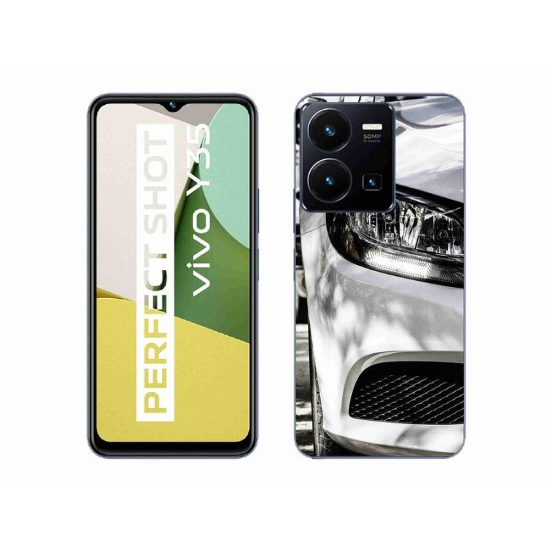 Gélové púzdro mmCase na mobil Vivo Y35 - auto