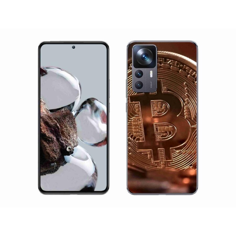 Gélové puzdro mmCase na mobil Xiaomi 12T - bitcoin