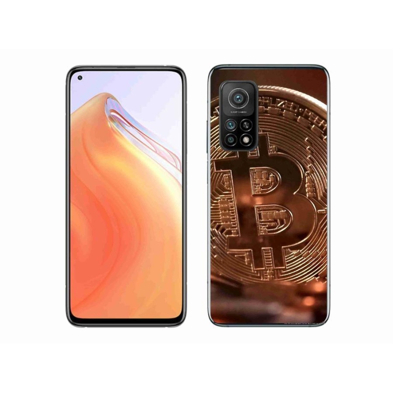 Gélové puzdro mmCase na mobil Xiaomi Mi 10T 5G - Bitcoin