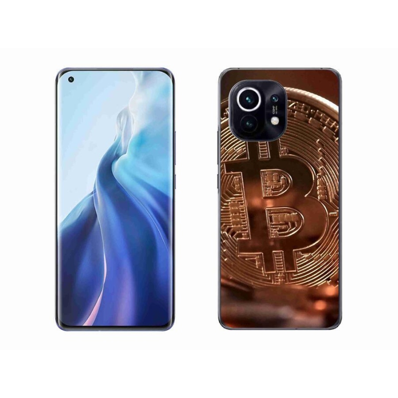 Gélové puzdro mmCase na mobil Xiaomi Mi 11 - Bitcoin