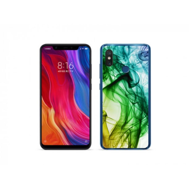 Gélové puzdro mmCase na mobil Xiaomi Mi 8 - abstraktné vzor 3