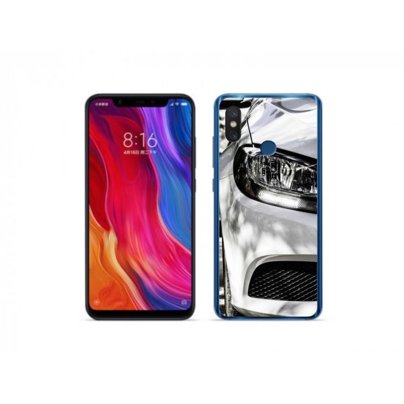 Gélové puzdro mmCase na mobil Xiaomi Mi 8 - auto