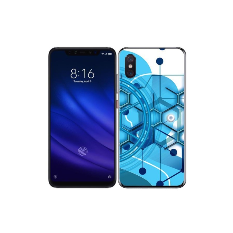 Gélové puzdro mmCase na mobil Xiaomi Mi 8 Pro - abstraktné vzor 2