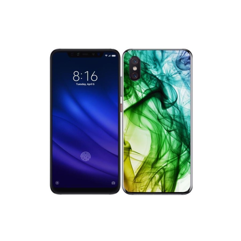 Gélové puzdro mmCase na mobil Xiaomi Mi 8 Pro - abstraktné vzor 3