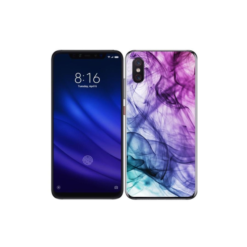 Gélové puzdro mmCase na mobil Xiaomi Mi 8 Pro - abstraktné vzor