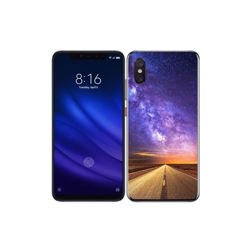 Gélové puzdro mmCase na mobil Xiaomi Mi 8 Pro - americká cesty