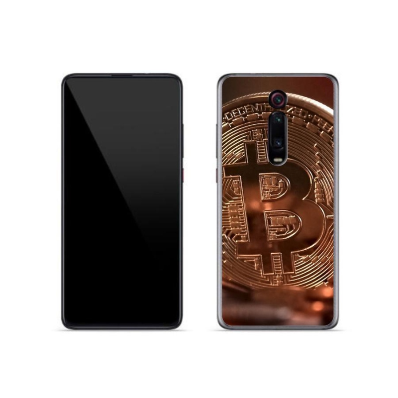 Gélové puzdro mmCase na mobil Xiaomi Mi 9T - Bitcoin