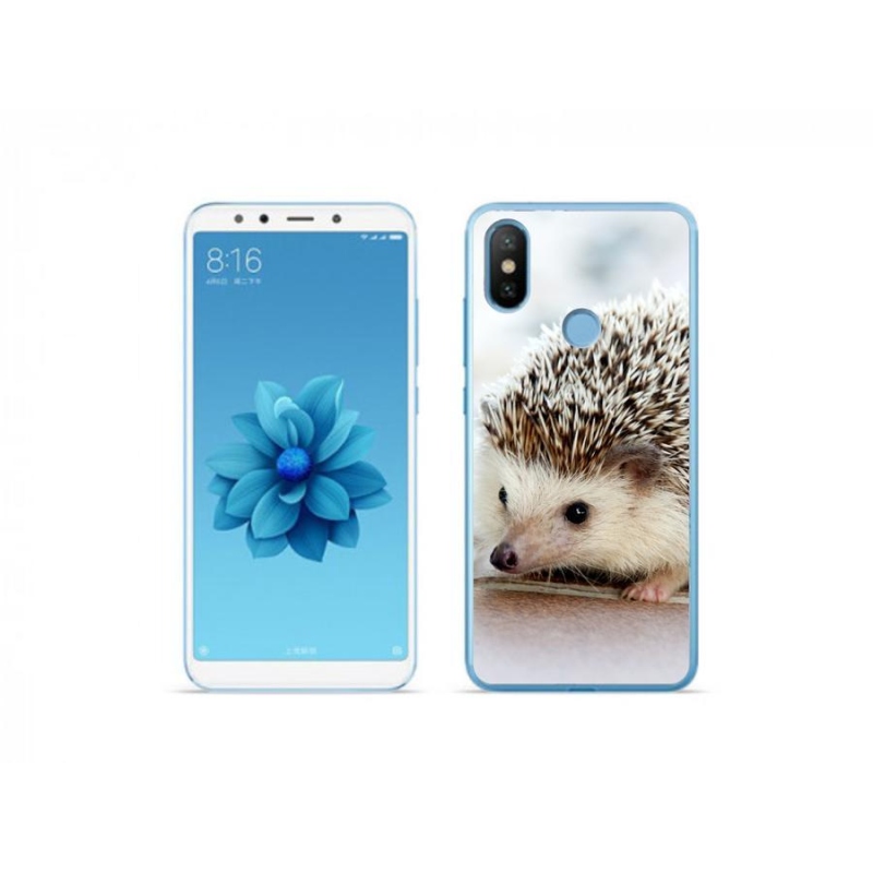 Gélové puzdro mmCase na mobil Xiaomi Mi A2 - ježko