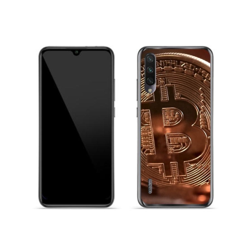 Gélové puzdro mmCase na mobil Xiaomi Mi A3 - Bitcoin