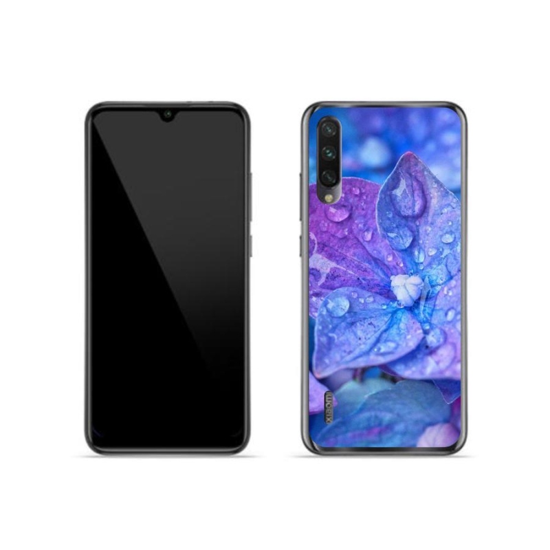 Gélové puzdro mmCase na mobil Xiaomi Mi A3 - fialový kvet