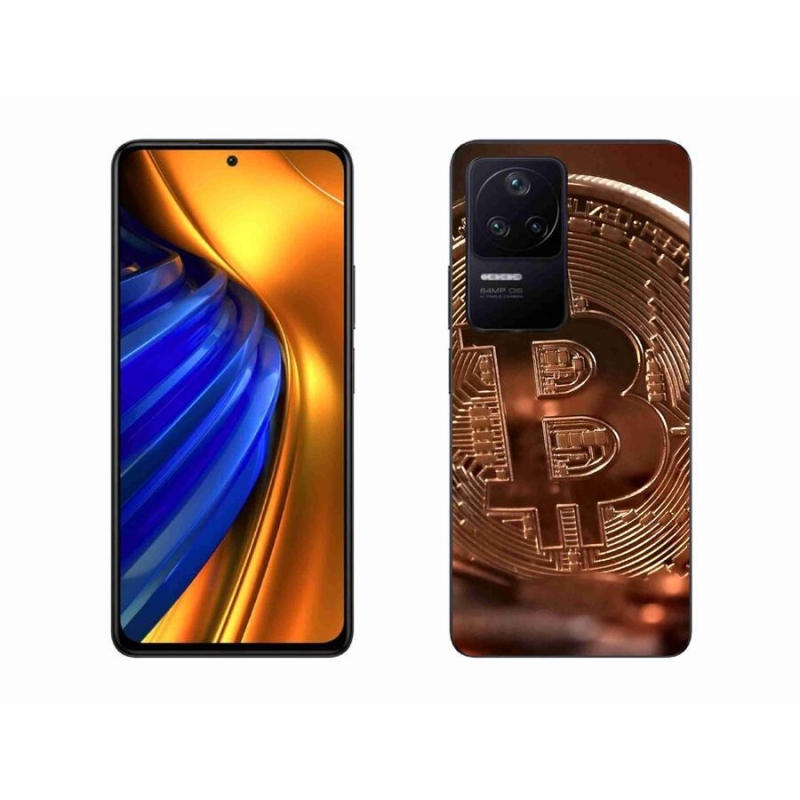 Gélové puzdro mmCase na mobil Xiaomi Poco F4 - bitcoin