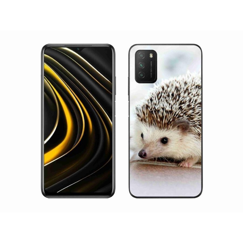 Gélové puzdro mmCase na mobil Xiaomi Poco M3 - ježko