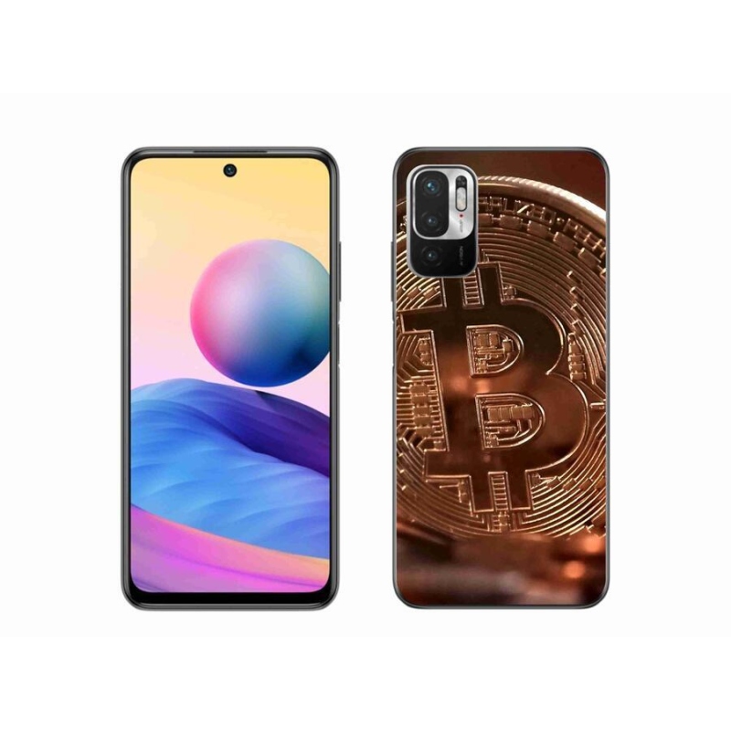 Gélové puzdro mmCase na mobil Xiaomi Poco M3 Pro / 5G - Bitcoin