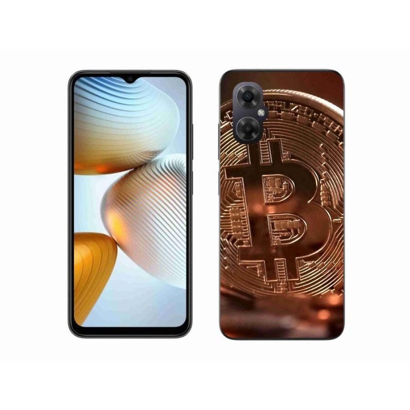 Gélové puzdro mmCase na mobil Xiaomi Poco M4 5G - bitcoin
