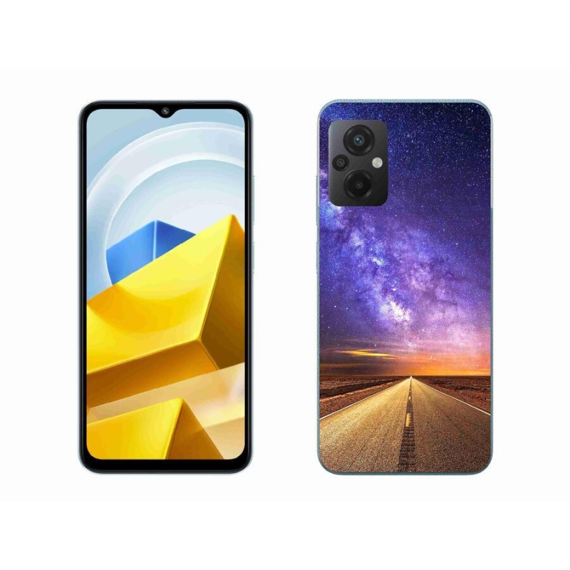 Gélové puzdro mmCase na mobil Xiaomi Poco M5 4G - americká cesta